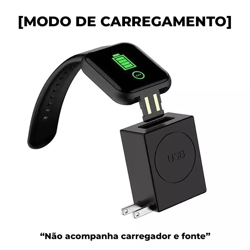 Smartwatch D20 – Relógio Inteligente