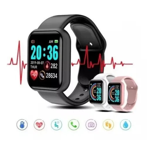 Smartwatch D20 – Relógio Inteligente