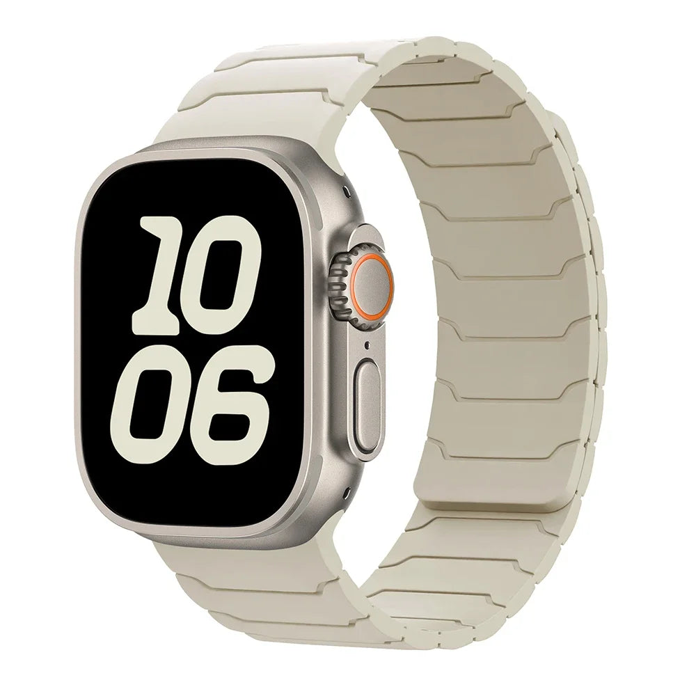 Pulseira Magnética de Silicone para Apple Watch Ultra 2
