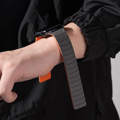 Pulseira Magnética de Silicone para Apple Watch Ultra 2
