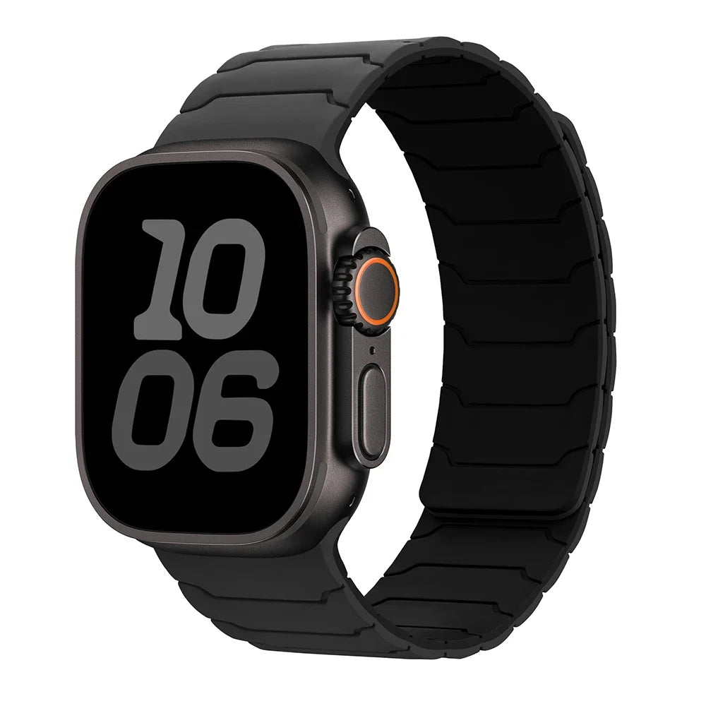 Pulseira Magnética de Silicone para Apple Watch Ultra 2
