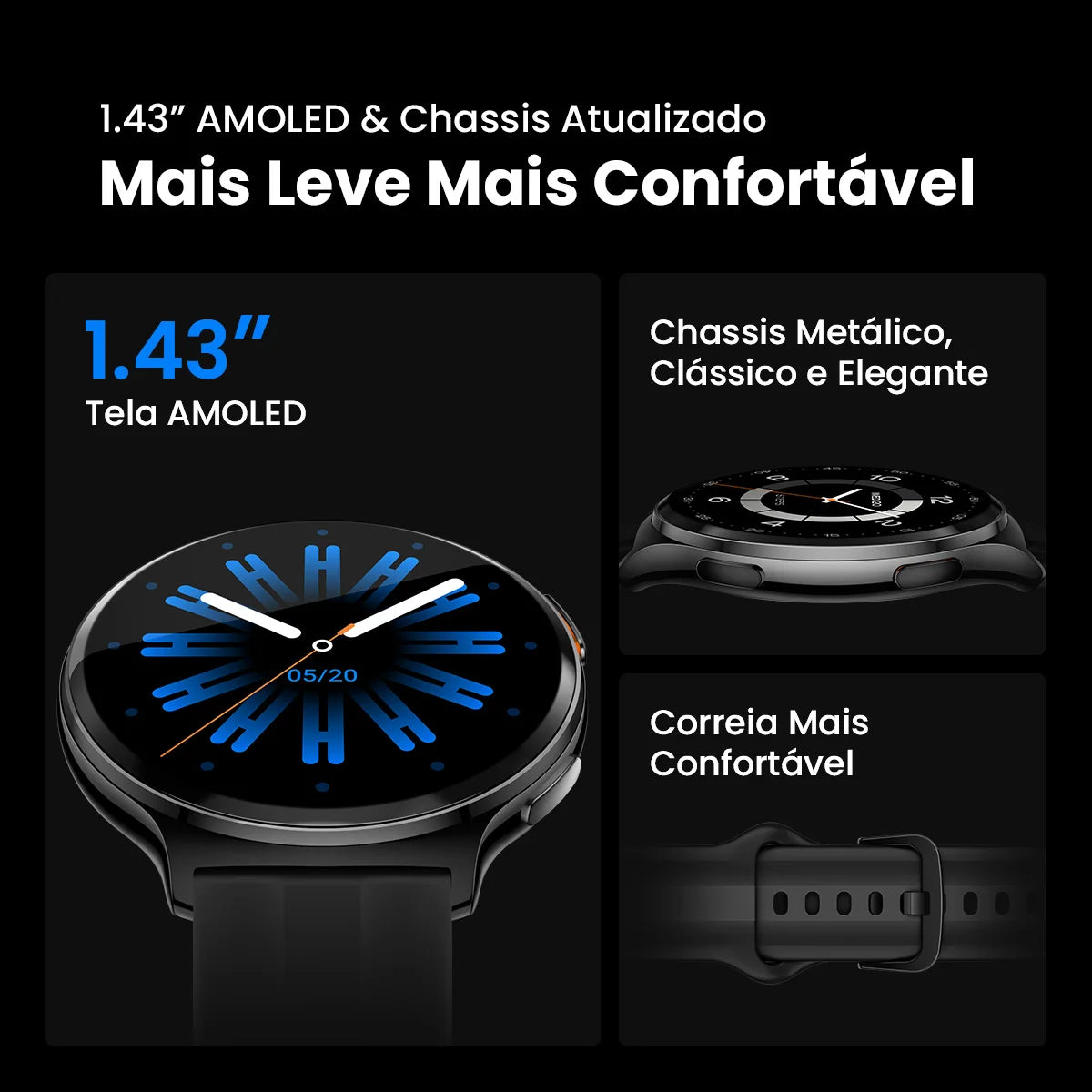 Haylou Solar Lite 2 – Smartwatch Completo