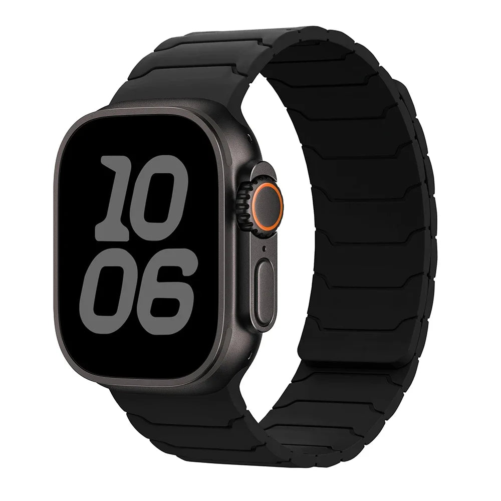 Pulseira Magnética de Silicone para Apple Watch Ultra 2