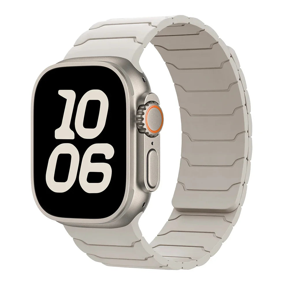 Pulseira Magnética de Silicone para Apple Watch Ultra 2