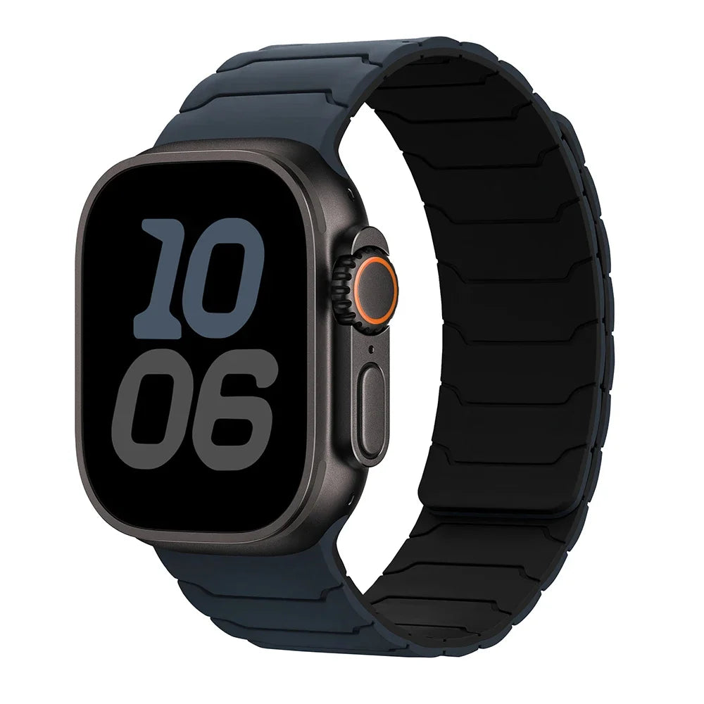 Pulseira Magnética de Silicone para Apple Watch Ultra 2